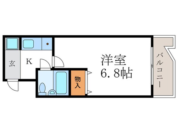 パークサイドCの物件間取画像